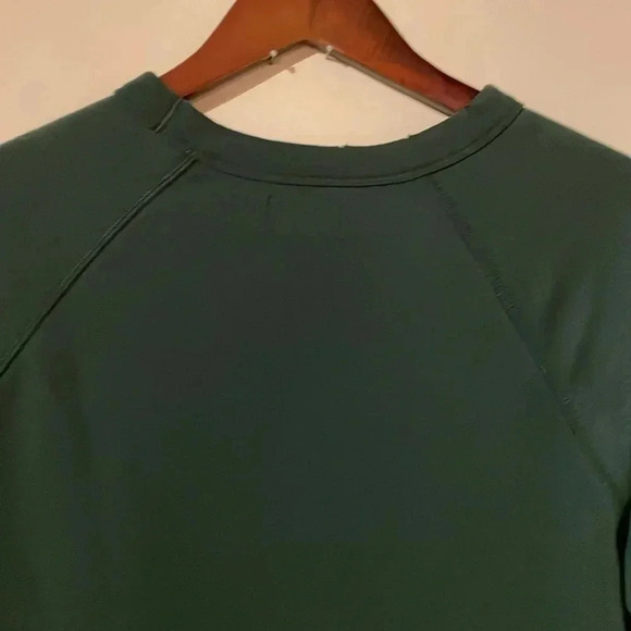 Aerie Cropped Distressed Crew - Picture 7 of 7